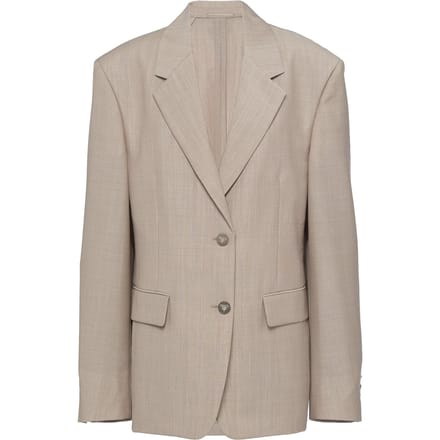 Prada wollen blazerjas