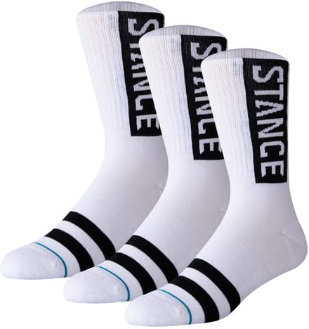 STANCE Sokken OG Crew 43-47 Set van 3