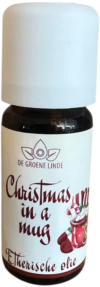 De Groene Linde - Christmas In A Mug - Kerstolie- Kerstgeur - Etherische olie - 10ml