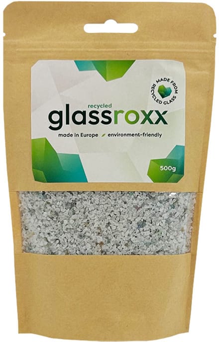 GlassRoxx Small Mat Wit zakje 500gr