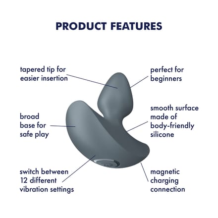 Satisfyer 'Booty Absolute Beginners 1', 7,5 cm