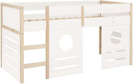 Square-Line-Sides - Wit Grenen