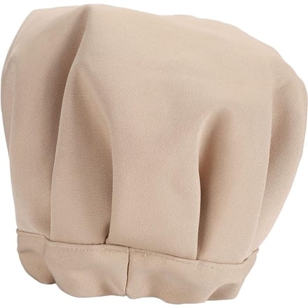Castor Oil Hat Pack Herbruikbare anti-lek elastische castoroliehoed voor beschadigd haar Khaki beige