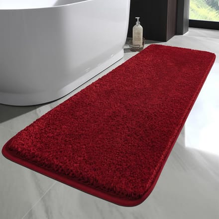 Grote Antislip Badmat 180x60 cm - Wasbaar, Sneldrogend en Comfortabel