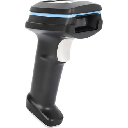 Manhattan 154185 Wireless 2D-barcodescanner Radiografisch 1D, 2D LED Zwart Handmatig Draadloos, USB-A