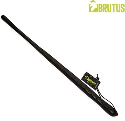 BRUTUS Leather Slapper Whip - Scherpe impact - Ergonomische