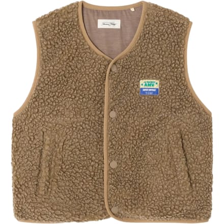 Mouwloze ruime fleece kind American Vintage