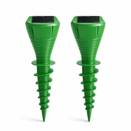 Oneproduct Mollenverjager op Zonne-energie - Trillingen - Set van 2