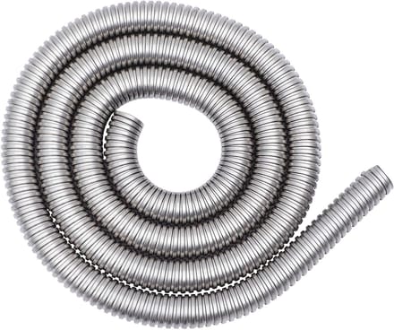 3 meter flexibele kabelbeschermslang roestvrij staal Ø 32 mm - kabelhuls voor draadbeschermslang
