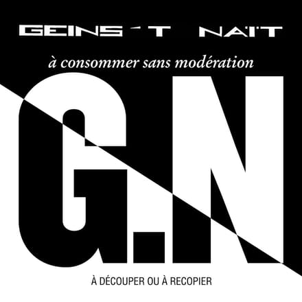 Geins't Nait - À Consommer Sans Moderation (CD)