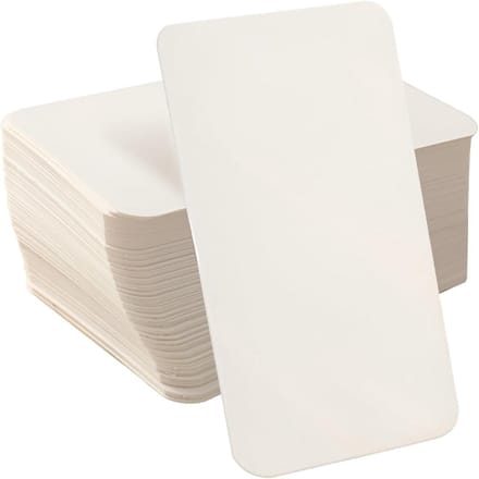 A6 Postcards van Kraftpapier - 100 Stuks voor Geschenken, Graffiti Berichten en Creatieve Knutselprojecten
