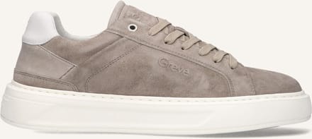 Greve Delft Sneakers - Suède - Heren - Taupe - Maat 45