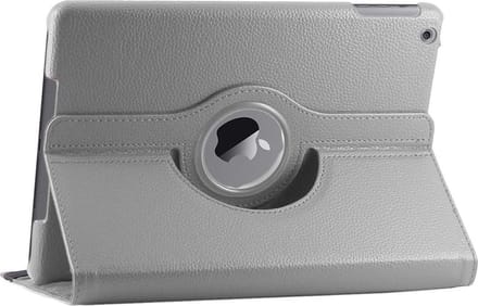 Geschikt voor iPad 2 / 3 / 4 Multi Stand Case - 360 Draaibaar Tablet hoesje - Tablethoes Grijs