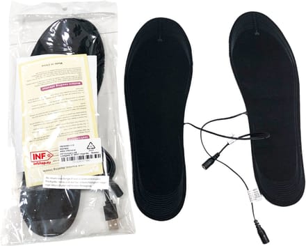 Verwarmde zolen met USB-oplaadfunctie