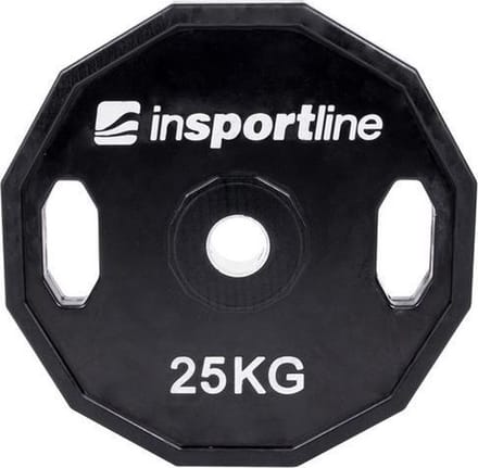 Olympische Halterschijf Insportline - 50 mm - Ruberton 25 kg