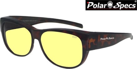 Polar Specs® Overzet Nachtbril PS5097 – Tortoise Brown – Polarized Nightdriving Cat.1 – Medium