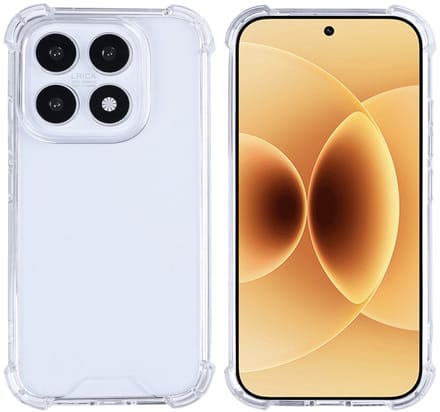 Rixus Anti-Burst Case For Xiaomi 17 Transparent