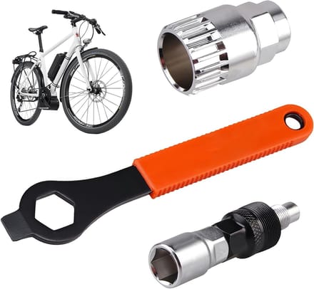 Set van 3 Crank Pullers en Trap Pullers voor Fietsen, Gereedschap voor Crankverwijdering, Duurzaam Carbon Staal