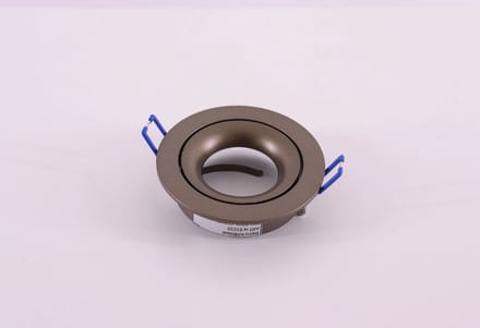 Inbouwspot GU10 cacao - Zaagmaat 8cm - Kantelbaar