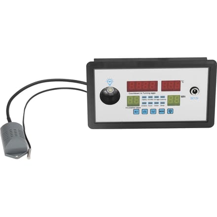 Thermostat d'incubateur intelligent, contrôleur automatique d'incubateur d'œufs, thermostat pour œufs de canard white