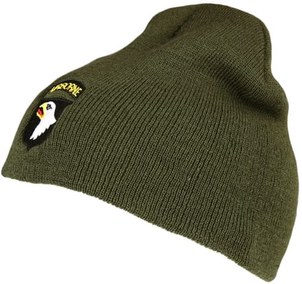 Beanie muts 101ST Airborne groen