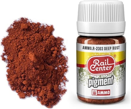 AMMO by Mig Jimenez Modelbouwdecoratie - MIG R2303 Rail Center - Deep Rust - Pigments - 35 ml Effecten potje