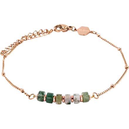 Vrouwen armband van Aqua-agaat stenen Sloya Piana
