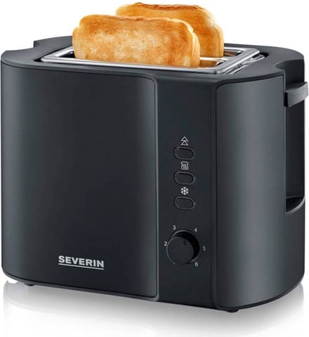 Severin AT 9552 Broodrooster mat zwart