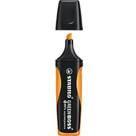 STABILO® GREEN BOSS, 10 stuks, oranje