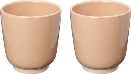 Return to Sender Espresso mokjes - 125 ml - Poederroze - set van 2