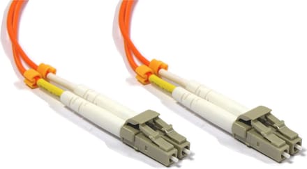 BeMatik - Glasvezelkabel LC naar LC multimode duplex 50/125 van 2 m