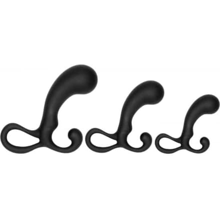 Sono No. 95 - Buttplug - Prostaatmassager - Set Van 3 Stuks - Zwart