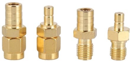 Dailygoody - RF-adapter - SMA-adapter - Voor DAB-autoradio - Set van 4 - SMB-connector - Universeel gebruik - Verstevigd ontwerp