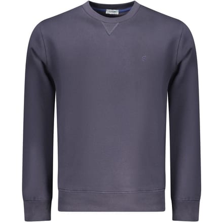 Coveri Moving Blauwe Katoenen Heren Sweatshirt