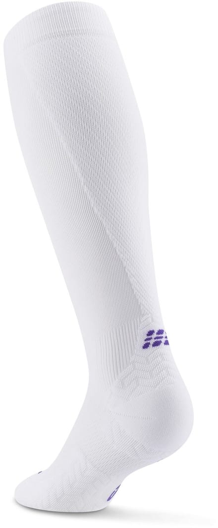 CEP Core Run Ultralight Compressiekousen - Wit