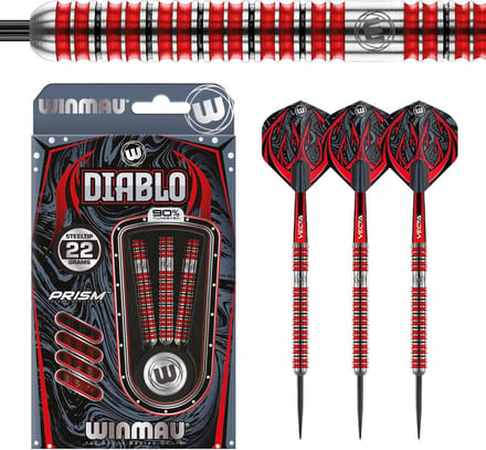 Professionele 24g Steeltip Tungsten Darts Set met Flights en Stems