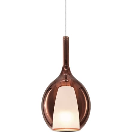 Ideal Lux hanglamp Kalique 2, koperkleurig, Ø 18 cm
