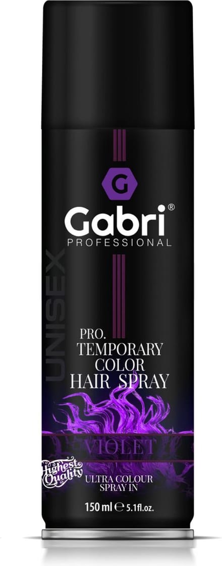 Gabri Hair Color Spray Purple 150ml