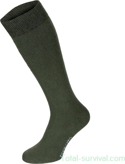 Scarpa Esercito thermische wintersokken, olijfgroen, lang, 3-paar