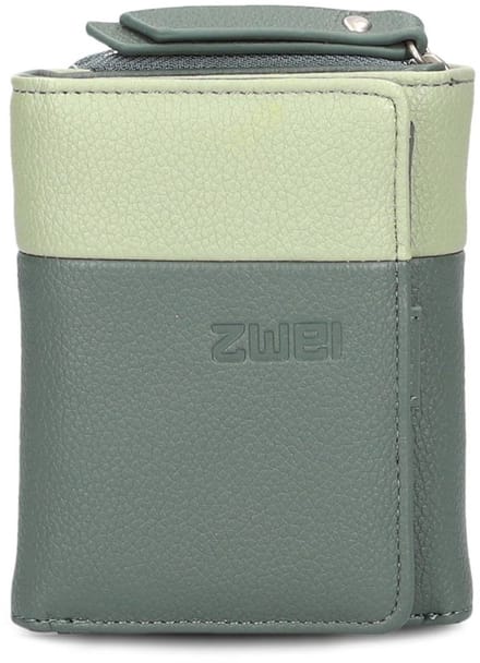 zwei Portemonnee Eva EVW15 Wallet Eucalyptus Donkergroen