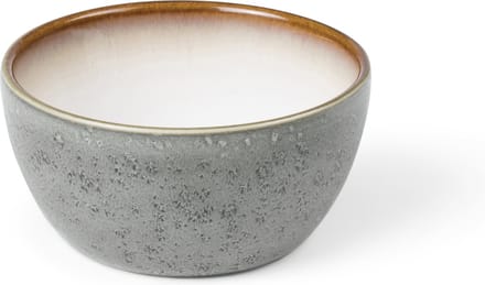 BITZ Kom Dia. 10 x 5 cm Grijs/Crème