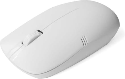 Draadloze Muis met Nano-ontvanger – 2.4Ghz – Optische USB Muis – 1000 DPI – Ergonomisch – Voor PC, Laptop & Notebook - Wit
