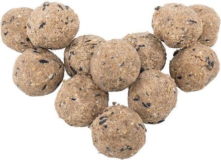 Mezenbollen- 4x12 stuks- vacuum verpakt-Buitenvogels-Animal King
