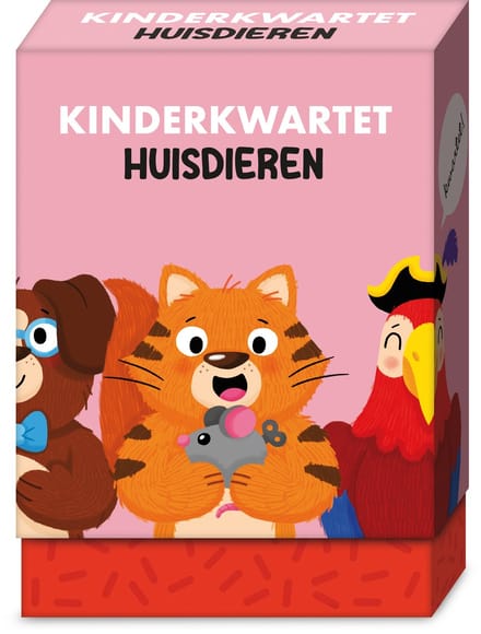 Spel - Kwartetspel - Huisdieren