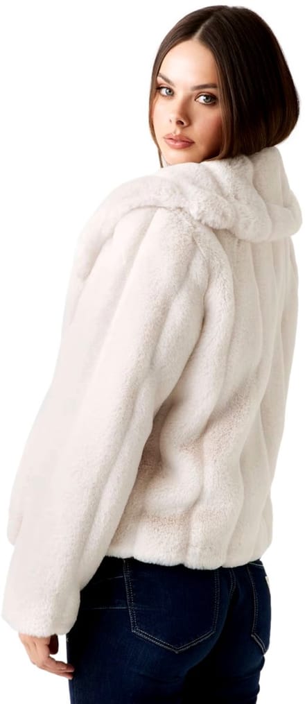 Guess New Sophy Jas Beige Xl Vrouw
