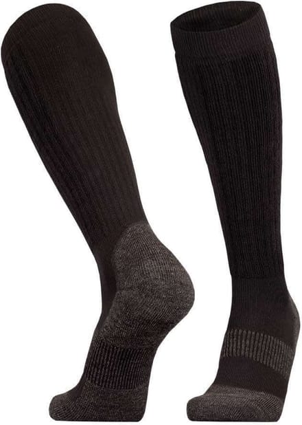 UphillSport Operator Tactical Sokken Merino Bamboe Dik Zwart Unisex Sock Knee