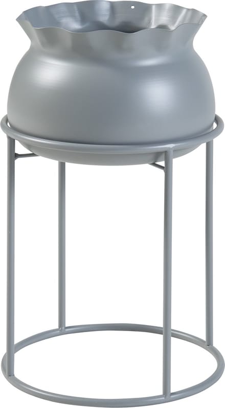 Plantenstandaard Assen 38x23,5 cm grijs [en.casa]
