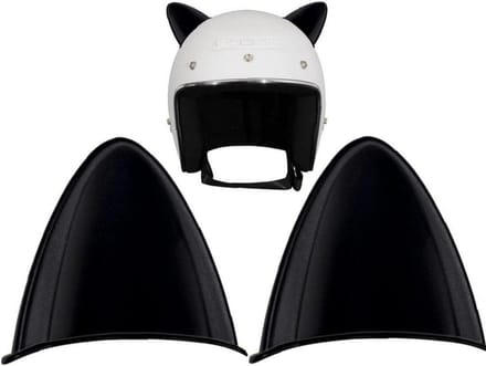 Universele Kattenoren Decoratie voor Motorhelm en Scooterhelm