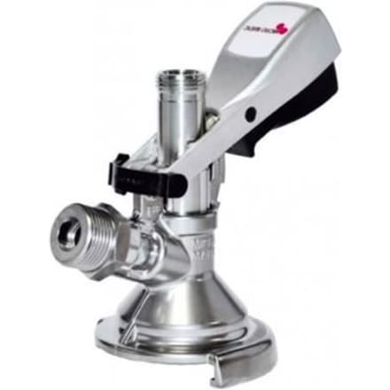 Robinet Plat Micro-Matic Zapfkopf Kelleranstich Acier Inoxydable R 5/8  et R 3/4