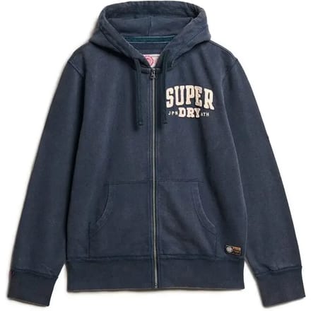 Hooded sweatshirt met rits Superdry Vintage Athletic